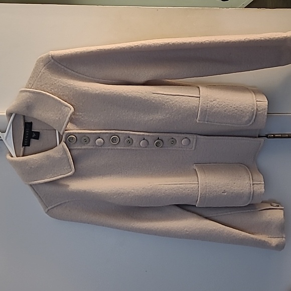 Bernardo Women's Beige Button-Up Blazer size M - Picture 11 of 11